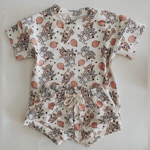 Dear Aspen Bluey Matching Set